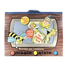 RARE Vintage The Romper Room Magic Slate Works (Slate ONLY) 12 3/4-in Wide AS IS