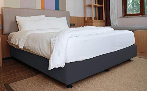 Niet-geweven Beddengoed DINOWIN Wegwerp Lakenset King Size - 4-delig Niet-Geweven Stof DINOWIN Niet-geweven Set Kingsize 220x240 Cm Hotel Reizen