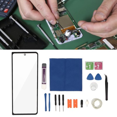 New Front Outer Glass Screen Outer Lens Screen Replacement With OCA Repair Tools