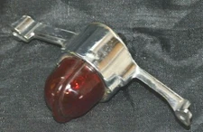 Cadillac Tail Light Inner Bezel & Red Glass Lens Light 5953131 Original 1962 