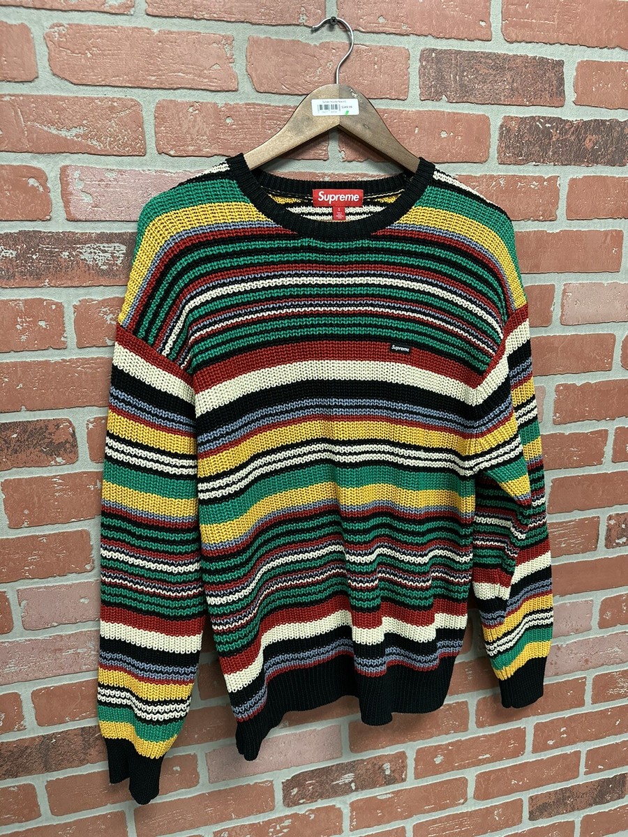 シュプリーム Supreme Small Box Ribbed Sweater Supreme Small Box Ribbed Sweater (FW23) - $148