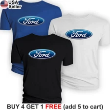 Ford T-Shirt Oval Logo Sport Mustang Cobra Performance F150 F-150 Truck BFD02