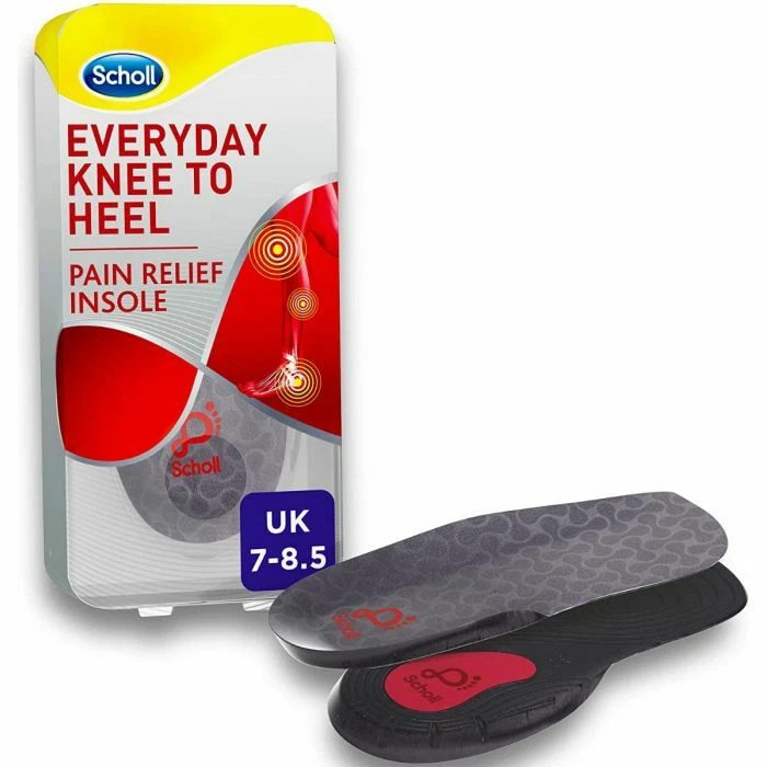 Scholl Everyday Knee to Heel Pain Relief Insoles UK Size 7 8.5
