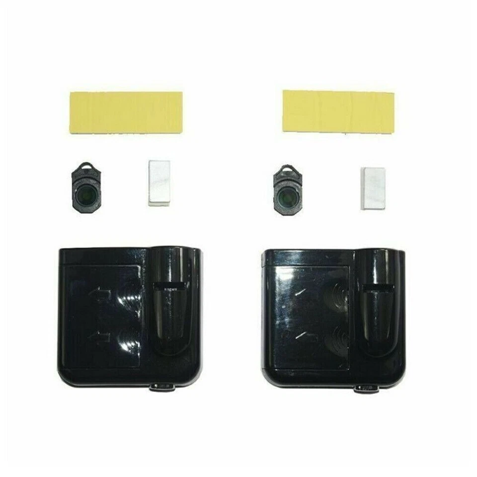 2Pcs Wireless Car Door LED Green Flaming Skull Welcome Projector Shadow Lights - Image 2 of 4