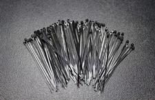 300 PACK 4 INCH ZIP TIES NYLON BLACK 18 LBS UV WEATHER RESISTANT WIRE CABLE BCT4