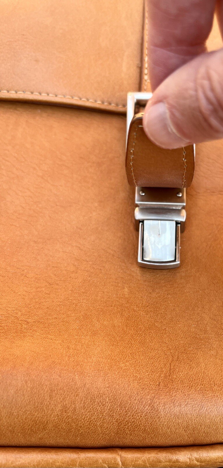 Wilson’s Leather Computer Bag Brown Computer Brie… - image 11