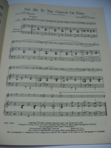 My Fair Lady Instrumental Selection Bass Clef Trombone Cello Bassoon Sheet Music - Picture 3 of 4