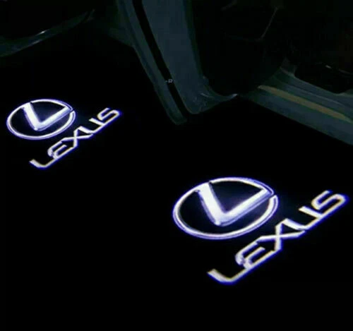 2Pcs LED Door Courtesy Light Shadow Laser Projector for Lexus ES IS LS LX RX GX - Image 3 of 4