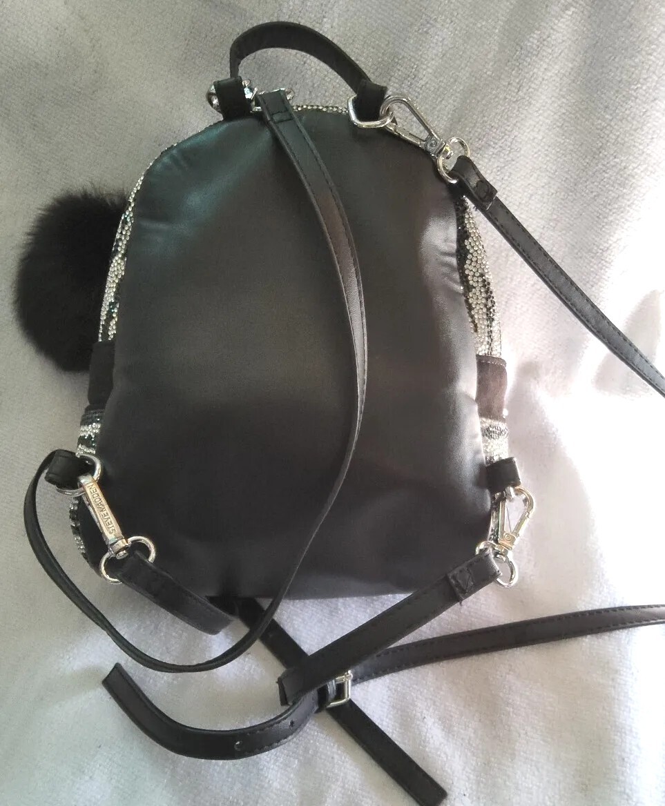 Steve Madden Blioness Zebra Sparkle Mini Backpack, Such A  display picture 3