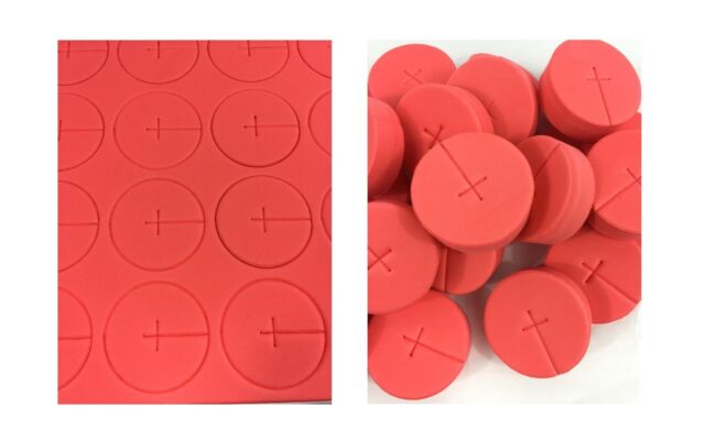 25pc Bay Hydro 2" x 3/4" RED Neoprene Inserts Collars HIGH QUALITY - SAVE $$$