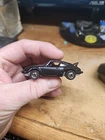 1986 Hot Wheels Rainbow Card Hong Kong Porsche P-911 Turbo Black GHOs Loose