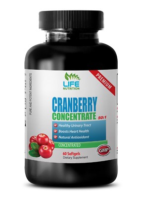 Detoxify Your Body - Cranberry Extract 50:1 - Vitamin E Capsule 1000 1B