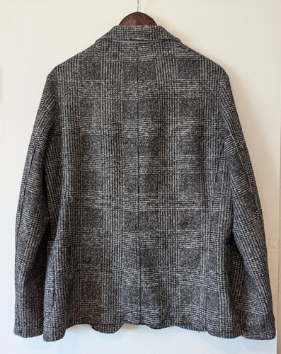 FRADI - Wool blend check jacket - Sz 52 - Picture 5 of 10