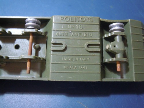 CARCASSA - POLITOYS N° 18 AUTO ANFIBIO SCALA 1/41 - - Imagen 3 de 9