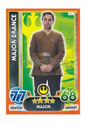 Force Attax Movie 4 EXTRA -11 - Major Brance - Der Widerstand