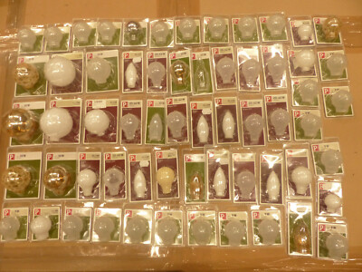 61x Joblot Paulmann Special Ball Candle Lamps Decorative Caps Covers