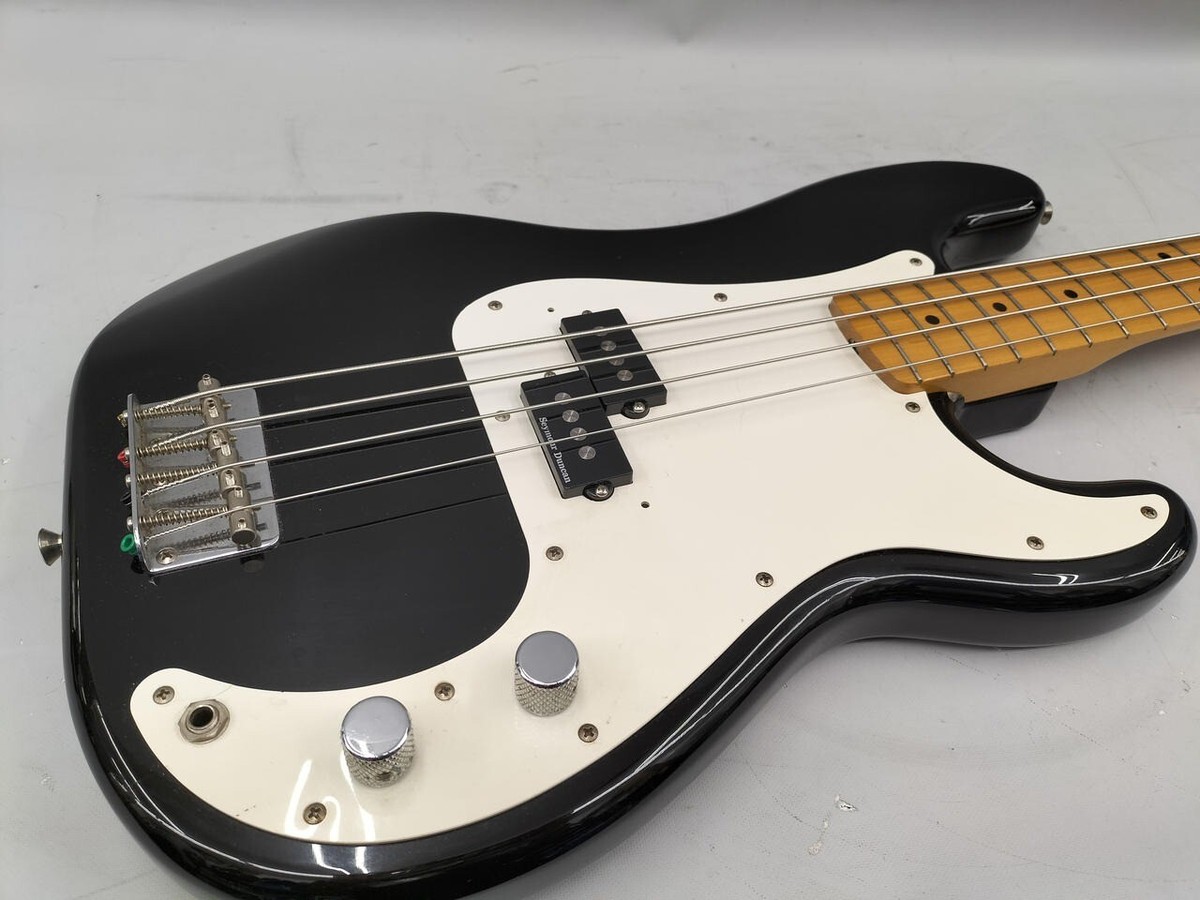 Fender Japan PB57 Precision Bass Black Made in Japan 1989