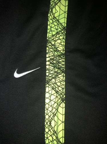 NIKE Toddler Boys THERMA PRINT Dri-FIT Pants ** BLACK/VOLT - 2T, 3T ** NWT - 第 3/3 張圖片