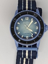  swatch x blancpain reloj de cuarzo 