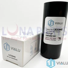 VIALU - 59-71 uf/MFD 220-250 VAC volts Round Start Capacitor 50/60 Hz