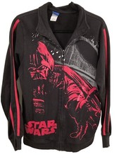 Star Wars Darth Vader Zip-Up Track Jacket Sweatshirt Sz. medium Unisex