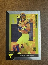 2021 Panini Chronicles Football Flux Trevor Lawrence Rookie RC Jaguars FX-1