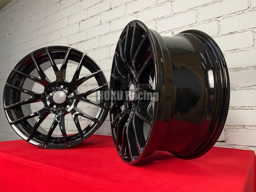4 cerchi stile 19" 359M CSL Concavi 8.5J 9.5J neri adatti per BMW E46 E90 F30 - Foto 16 di 20