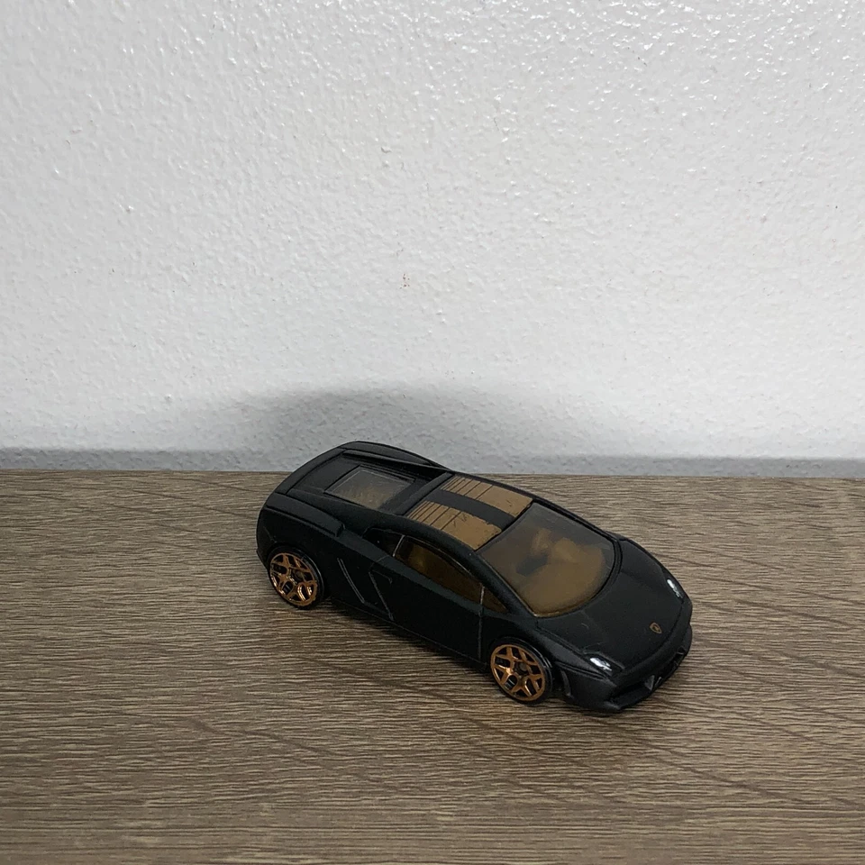Hot Wheels Lamborghini Gallardo LP 560 Black Diecast Cars 1/64 Toy Car Mattel 3" - Image 2 of 4