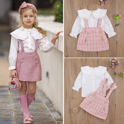 peter pan collar children's top