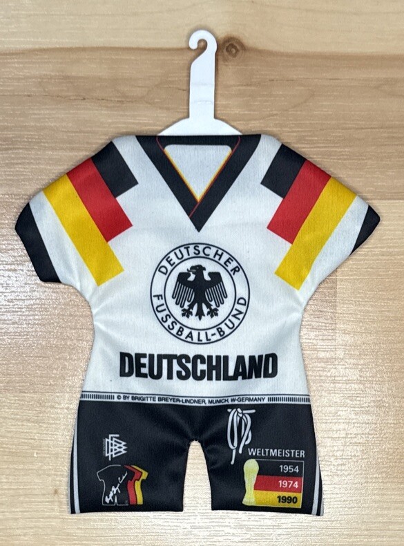 VTG Brigitte Breyer Football Mini Soccer Jersey Souvenir Deutschland 90s