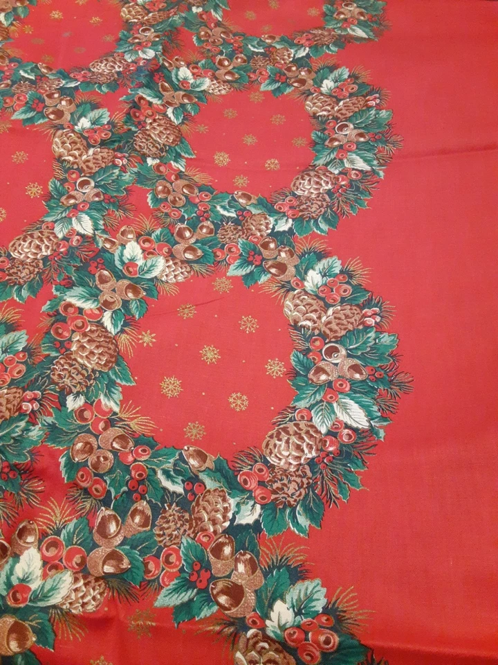 Vintage~Christmas~Joan Kessler for Concord~ Approx. 5.5yds. × 60" w - Image 3 of 3