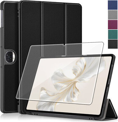 Schutzhülle +9H Panzerfolie für Honor Pad 9 12.1 Zoll 2024 Ultra Schlank Case -3