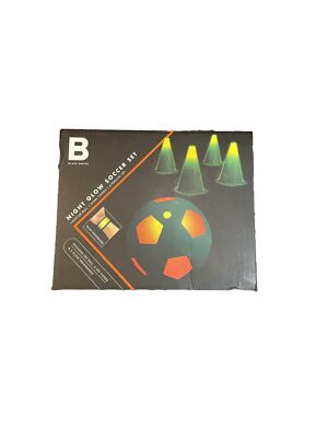 THE BLACK SERIES Night Glow Soccer Set LED LightUp 627JD