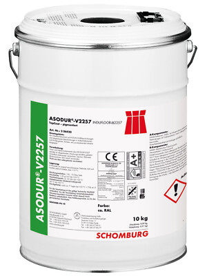 Schomburg ASODUR-V2257 10 kg TopCoat pigmentiert Versiegelung Kopfversiegelung