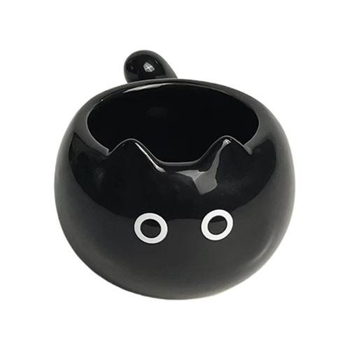 1 pieza Linda Taza Gato 210 ml Cerámica Gatito Siamés Taza de Té Para Entusiastas de Gatos Regalos - Imagen 14 de 16