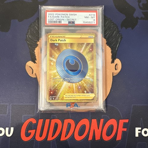 Dark Patch graded PSA 8 for sale on eBay