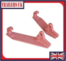 Pair of High Quality Weld on Euro 8 Tractor Loader Brackets