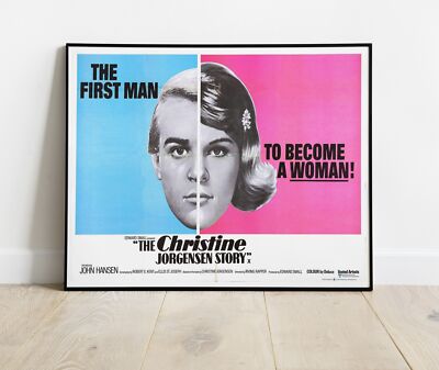 The Christine Jorgensen Story Repro Film Foto/Poster bis 30 Zoll