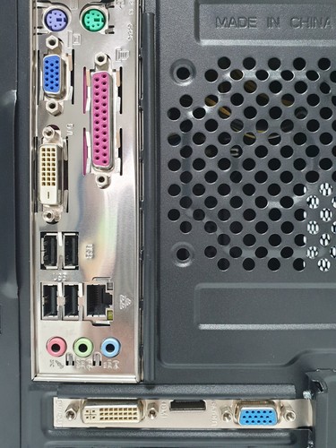 Gigabyte Windows XP Gamer PC 4GB i3 3,30GHz 256GB neu SSD GF430 1GB DVD Computer - Bild 2 von 12