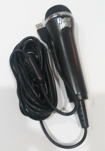 Guitar Hero USB Microphone E-UR20 for Xbox 360 PS3 Wii Mic Red Octane Excellent - Picture 3 of 8