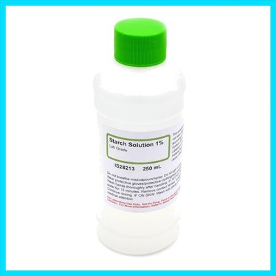 1% Starch Solution, 250mL - The Curated Chemical Collection