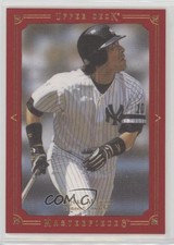 2008 Upper Deck Masterpieces Red Paper Framed Hideki Matsui #63 n1u