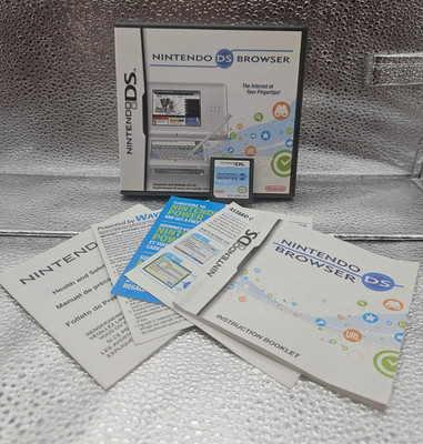 Nintendo DS Browser (Nintendo DS, 2007) - Authentic - Complete