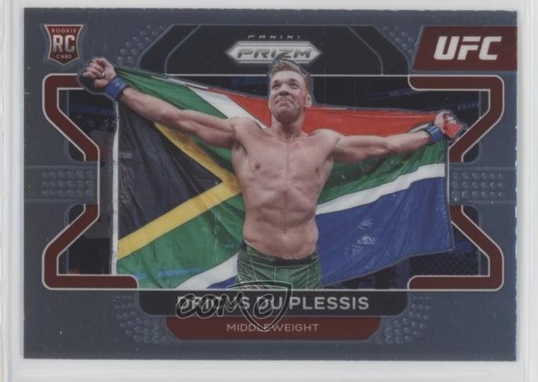 2022 Panini Prizm UFC Dricus du Plessis #92 0b02