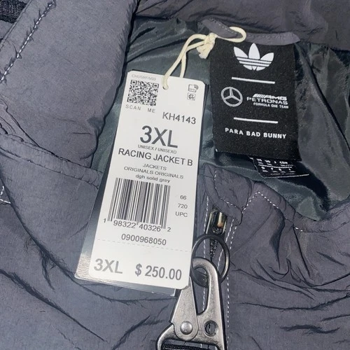 Adidas Para Bad Bunny x Mercedes-AMG Racing Jacket Size 3XL  KH4143  Petronas F1 image 10