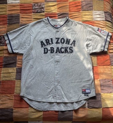 Arizona Diamondbacks Team Nike Wool Jersey Size xLarge GRAY, MLB