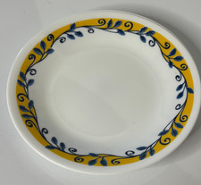 Lot x 3 Corelle Casa Flora Yellow Blue Leaves...