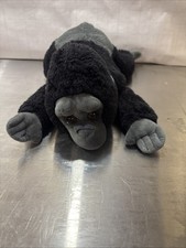 FAO Schwarz ADOPT A PETS 22" Gorilla Soft Plush Gray/Black Plush-A6