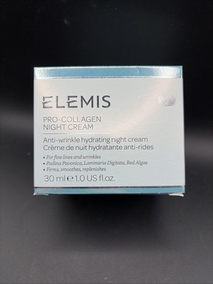 ELEMIS Pro-Collagen Cream Anti-Wrinkle Night Cream 30ml 1 fl oz New In Box