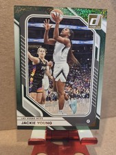 2026 Panini Donruss WNBA Jackie Young #32 Green Shimmer